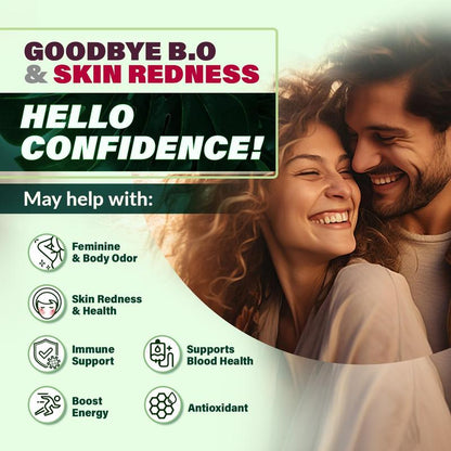 VIP Liquid Chlorophyll Drops (4 Month Supply) Healthcare Supplement - Natural Deodorant and Detox - Gut Support Healthcare Liver